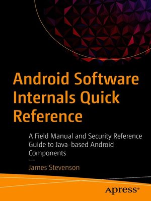 cover image of Android Software Internals Quick Reference